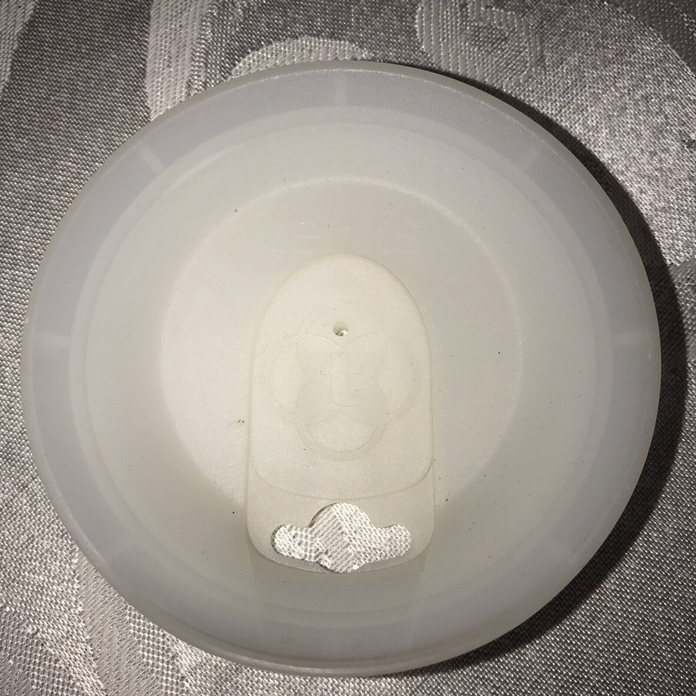 Clear Tervis Tumbler Lid For 16 oz. Frosted Plastic Replacement Top Made In USA